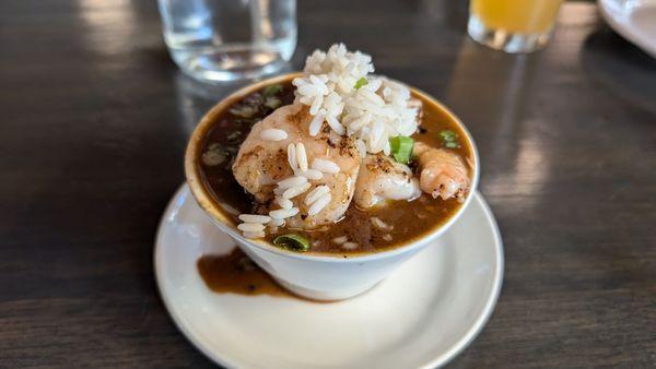 Cup of gumbo