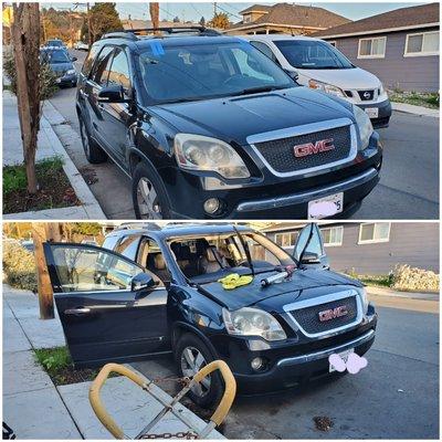 Gmc Acadia 2010 windshield replacement