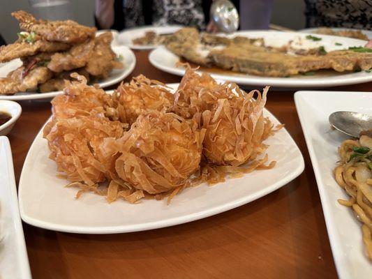 Deep Fried Shrimp Ball