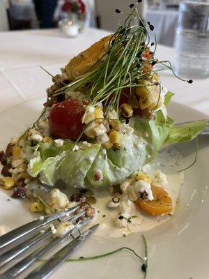 1/2 wedge salad