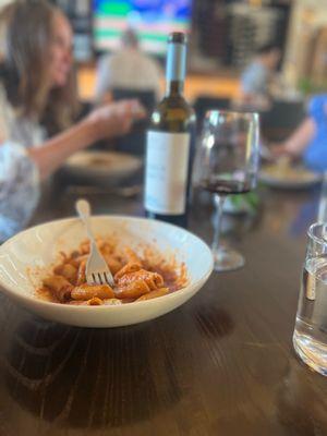 Rigatoni bolognese at The Covey.