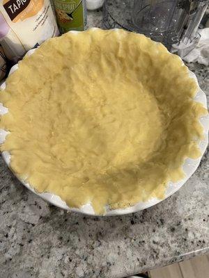 Homemade Keto pie crust