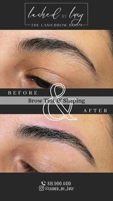 Eyebrow shaping