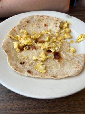 Potato & Egg Taco