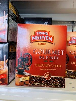 Coffee blend recommended by owner for Vietnamese coffee.