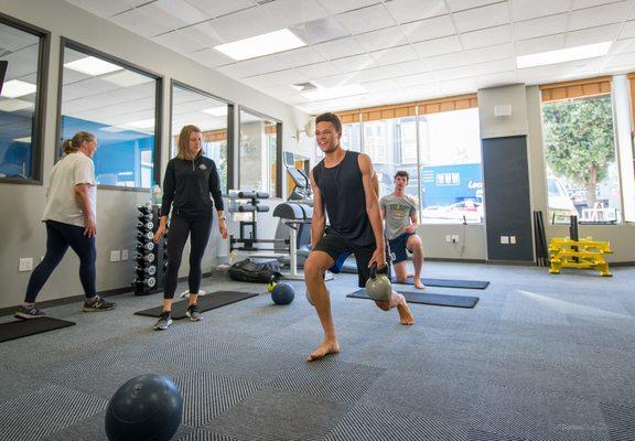 Are you an athlete in training mode? We offer customized workouts which will help you build strength, mobility, flexibility & more.