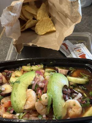 Baja Mar ceviche...