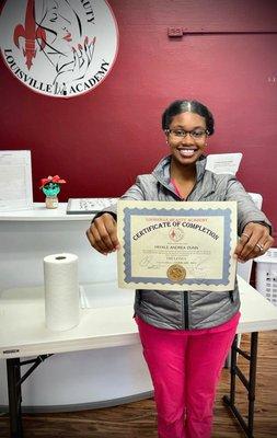 Louisville Beauty Academy Graduate