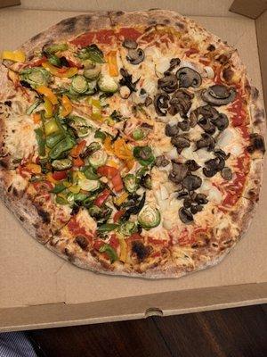 Vegan  pizza