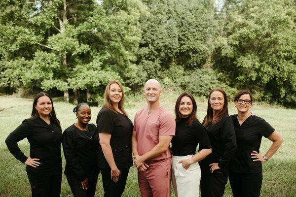 Our full team of dental professionals.