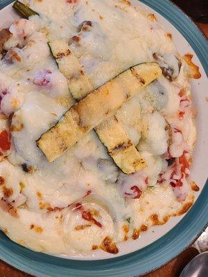 Veggie Hot Brown with Turkey