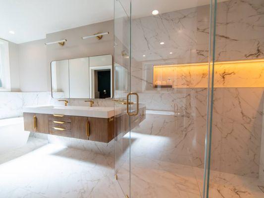 Master bathroom