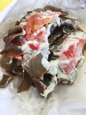 Colossal Gyro no onions