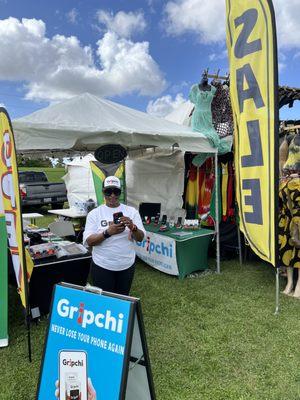 Gripchi at the recently held 2024 Jamaican Jerk Festival in Miramar, Florida