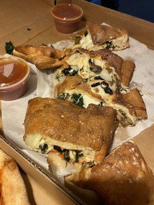 Veggie Stromboli