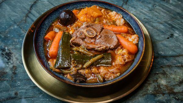 Margoog (Vegetable Stew with dough, lamb, Super Authentic Saudi Dish)