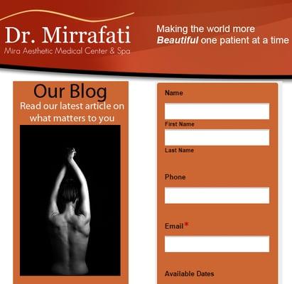 Read our blog for all the latest information and articles on Cosmetic and Plastic Surgery topics. What matters to you.