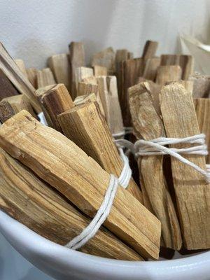 Ethically sourced palo santo