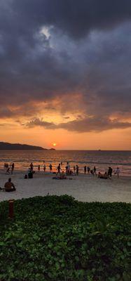 Sunsets on the beach Phuket