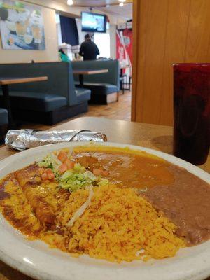 Chili Verde Platter