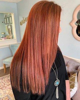 Red Hair color