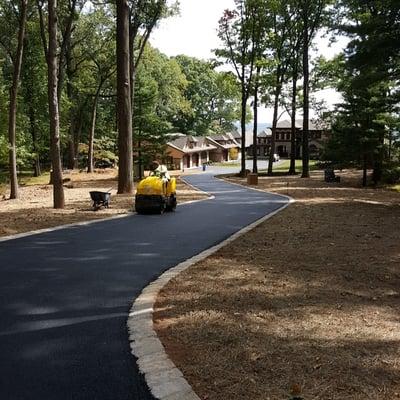 Driveway paving