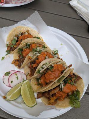 El pastor street tacos