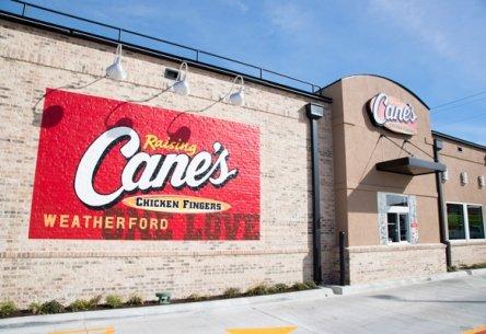 Raising Canes... One Love for Weatherford!