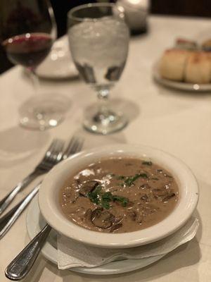 Mushroom and Steak Bisque