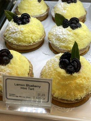 Lemon Blueberry Mini Tart $7.99