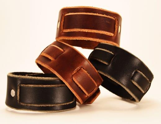 Marakesh's 2011 Custom Leather Wristband Line