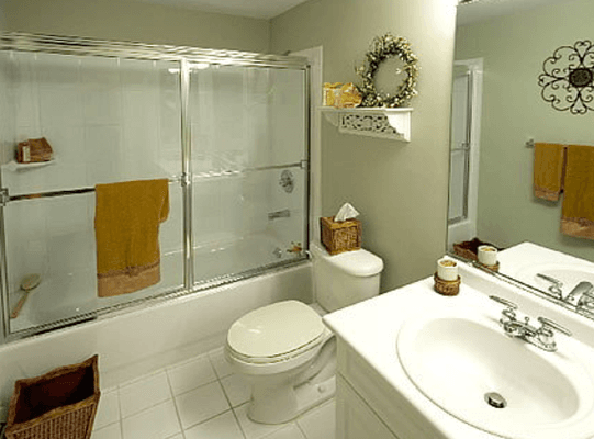 Somerset Village apartment community bathroom