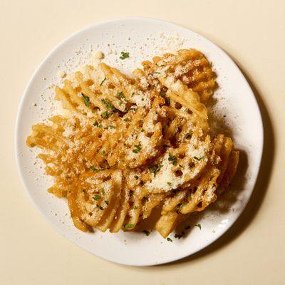 Parmesan Waffle Fries