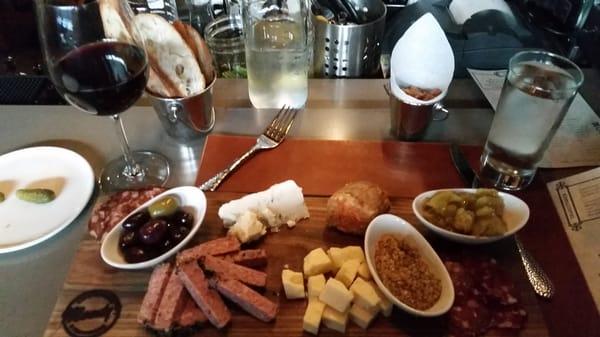 Awesome meat and cheese plate.  Go big due to your obsession once you start.