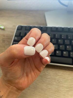 Powder dip manicure