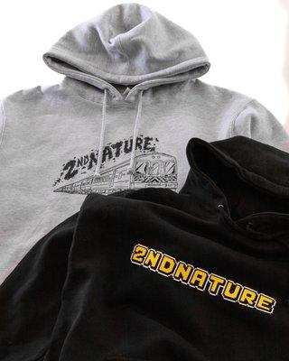 2nd Nature Skate Hoodies.