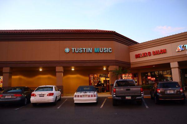 Located conveniently within Tustin Plaza.