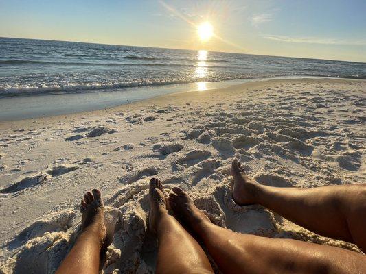 Fresh beach pedis