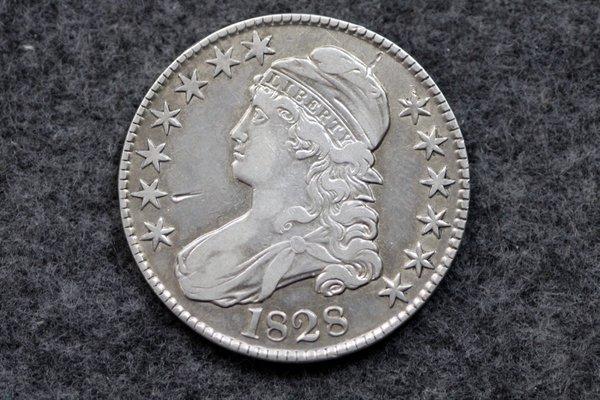 1828 Capped Bust Half Dollar