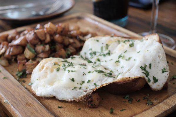 Eggs and potatoes