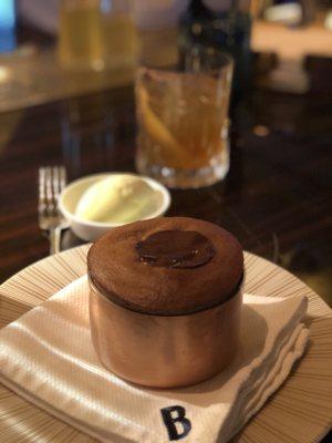 Chocolate soufflé