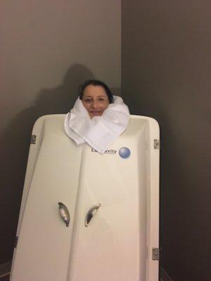 Ozone sauna!! Excellent for detox, strengthening the immune system, skin conditions, burns calories and more!!!