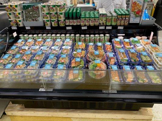 AFC Sushi inside Strack & Van Til.  Made Fresh Daily