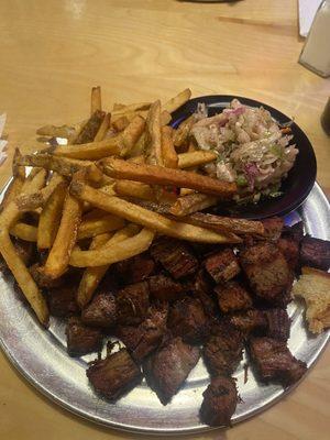 Beef burnt end plate