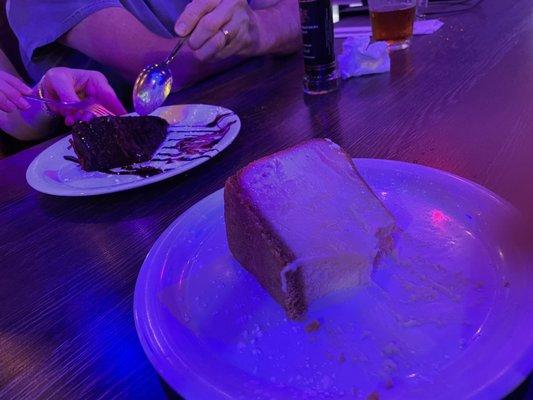 Cheesecake and Chocolate Cake were a hit with the dessert lovers!