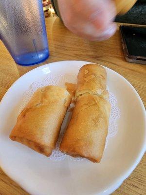 Fried veggie rolls