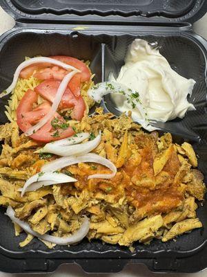 Chicken Shawarma Plate