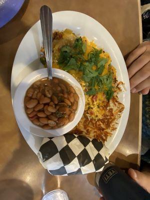 Migas - an off-menu offering which is delish!!