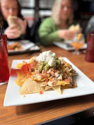 Nacho Plate with Chicken