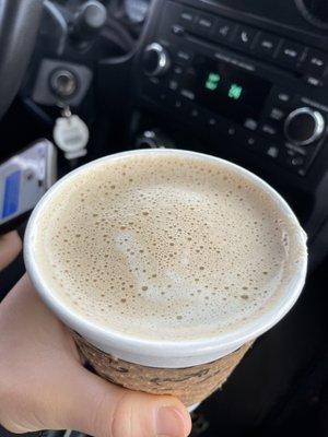 Dirty pumpkin chai latte